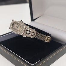 Load image into Gallery viewer, Early Art Deco Antique Diamond Set Platinum Wristwatch
