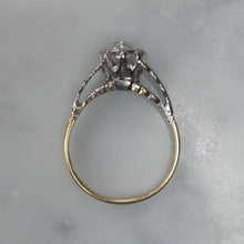 Load image into Gallery viewer, Vintage 0.55ct Cushion Old Cut Diamond Single Stone Ring
