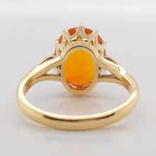 Load image into Gallery viewer, 2.88ct Fire Opal Solitaire Ring
