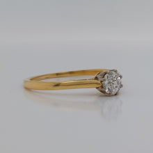 Load image into Gallery viewer, Antique Art Deco 0.45ct Old Cut Diamond Solitaire Ring
