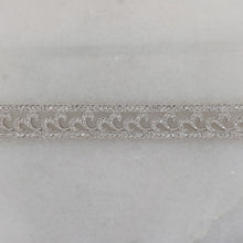 Load image into Gallery viewer, Art Deco Style 5.25ct Diamond 14ct White Gold Bracelet
