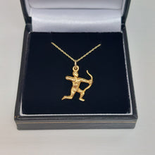 Load image into Gallery viewer, Cupid 9ct Gold Charm Necklace
