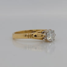 Load image into Gallery viewer, Vintage 0.45ct Diamond Solitaire Ring
